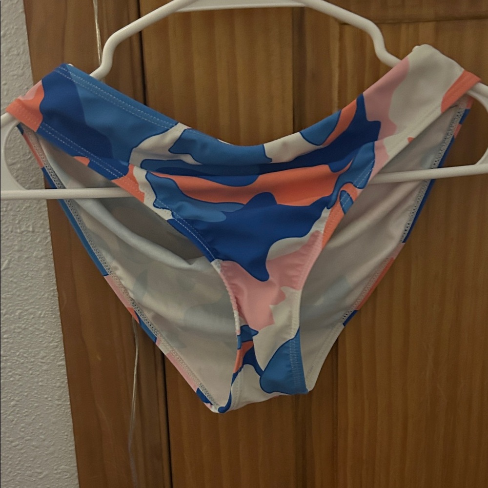 Colorful Camouflage Bikini Bottom